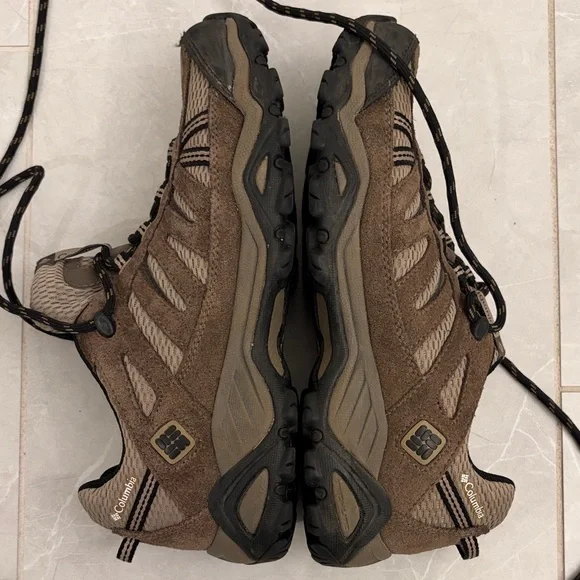 Columbia Men's North Plains II Dark Brown and Black Athletic hiking Shoes 8 - Picture 6 of 6